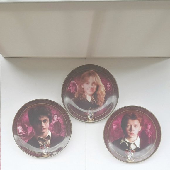 Bundle of 3 Noble Collection Harry Potter Plates - Picture 7 of 8